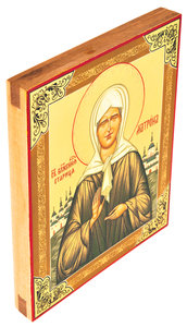 Icon of the "Holy Matron" Palekh